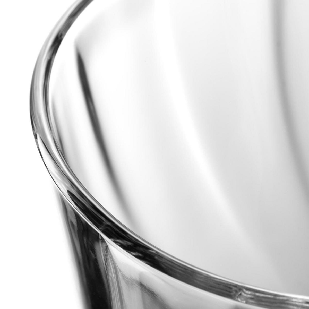 TRINKGLÄSER TWIST transparent 215 ml 6er Set - Transparent, Glas (0.215L) - Leonardo Living