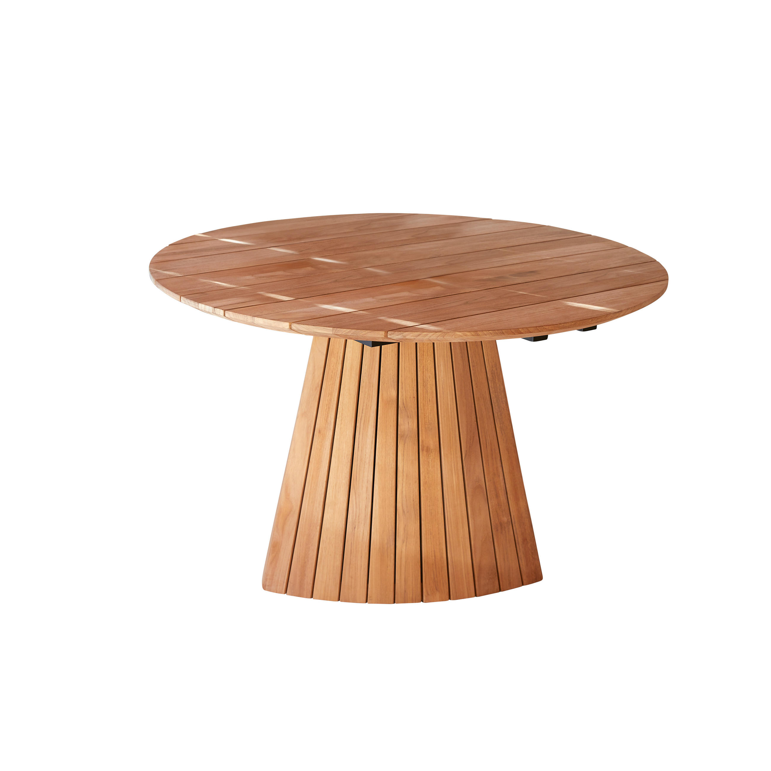 TISCH Paloma Natur aus Teak - Naturfarben, Holz (120/120/76cm) - Tikamoon