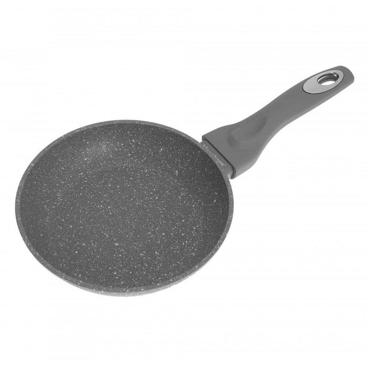 PFANNE Grau 18/18/4 cm KB7306 - Grau, Metall (18cm) - Klausberg 