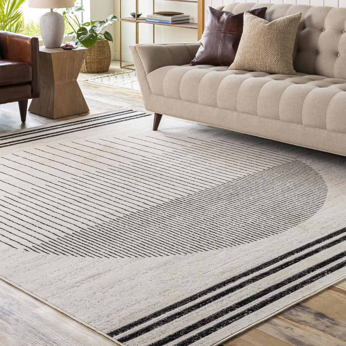 KURZFLORTEPPICH 200/275 cm Grau - Weiß, Naturmaterialien/Textil (200/275cm) - LIVABLISS
