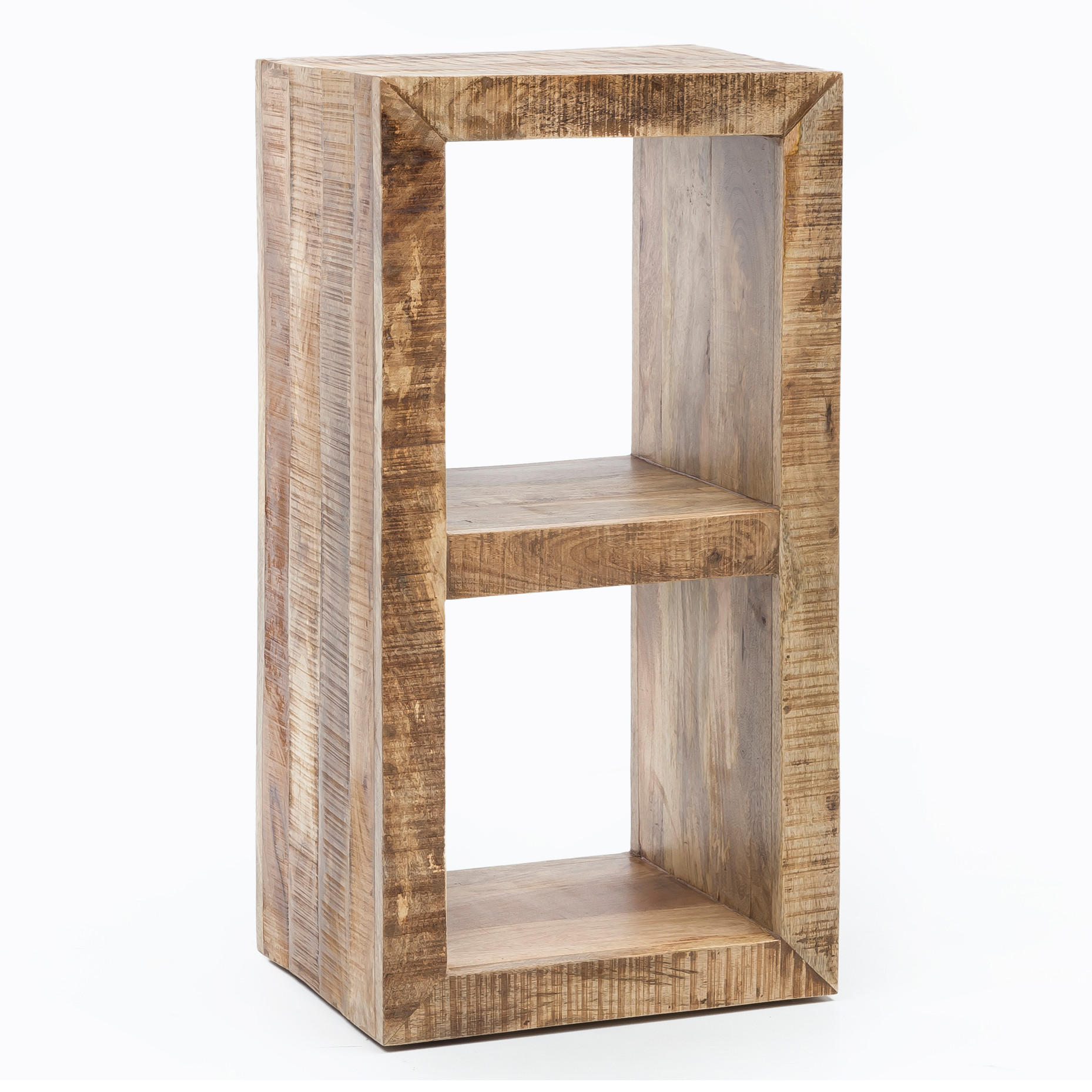 STANDREGAL hochkantig MICOL Regal - Braun, Holz (45/90/35cm) - tinkaro