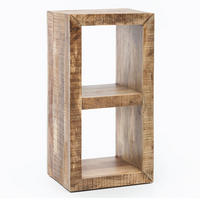 STANDREGAL hochkantig MICOL Regal - Braun, Holz (45/90/35cm) - tinkaro