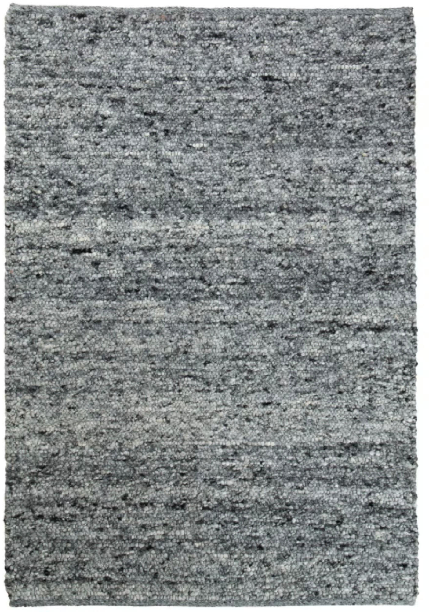 TEPPICH Wohn-/Schlafzimmer Wolle SHEPERD Grau 170x240 cm - Grau, Naturmaterialien (170/240cm) - Novatrend