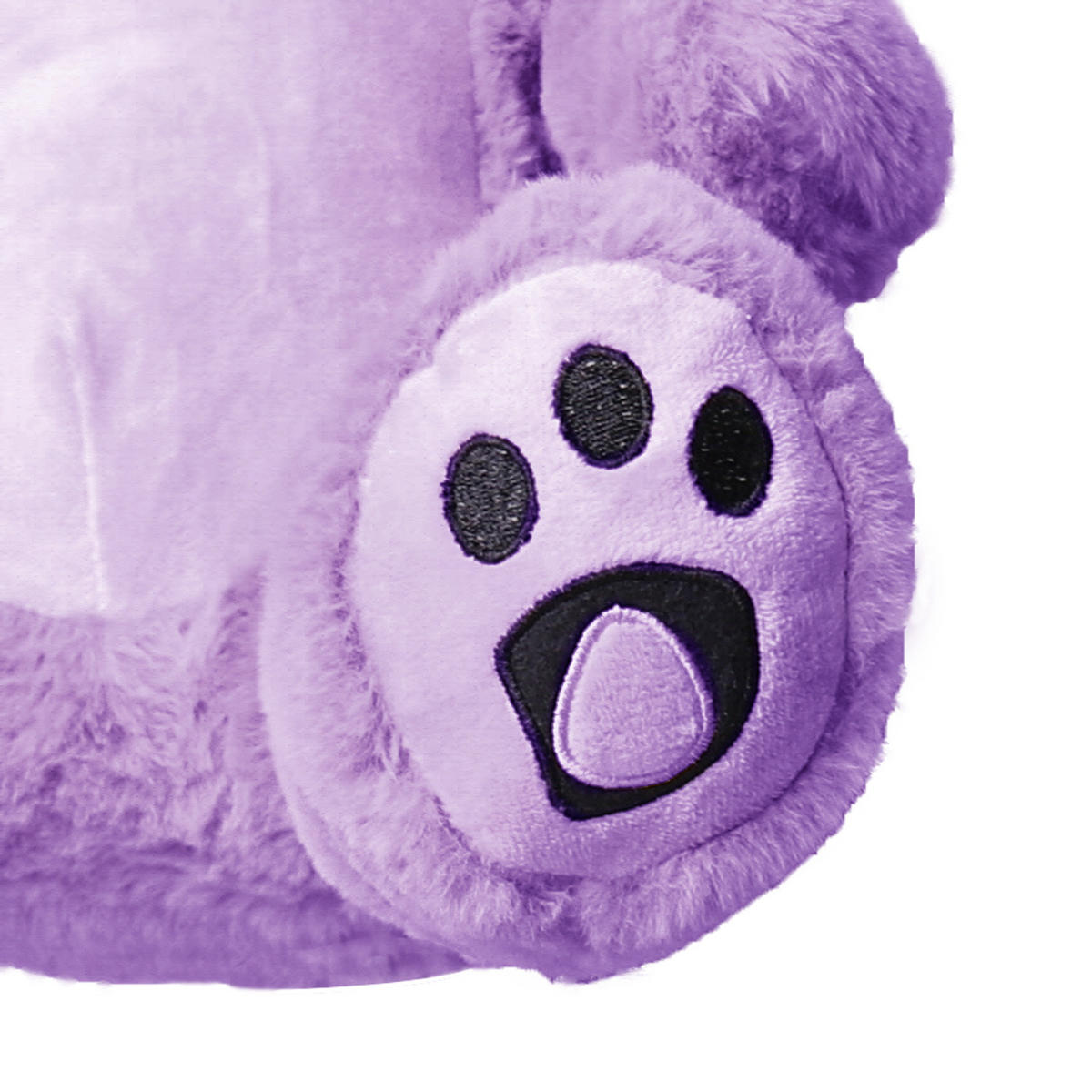 TEDDYBÄR süße Plüschtiere 25cm Lila - Lila, Textil (10/12cm) - Vercart