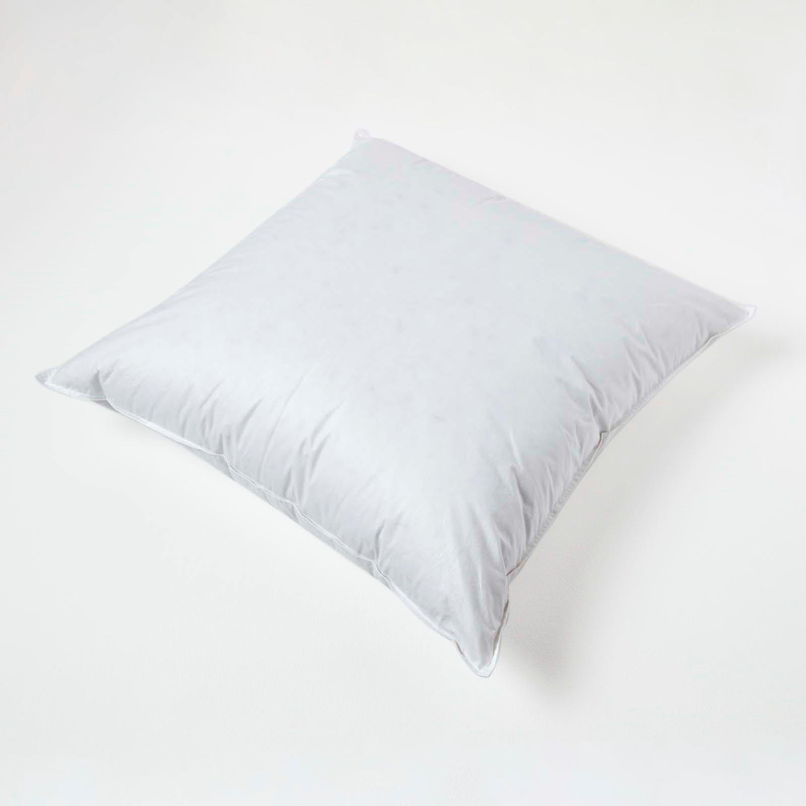 FÜLLKISSEN 70/70 cm – Enten-Daunen - Weiß, Textil (70/70cm) - Homescapes