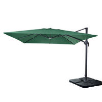 AMPELSCHIRM I Dunkelgrün 300/300 cm - Dunkelgrün, Textil (360/300cm) - MCW