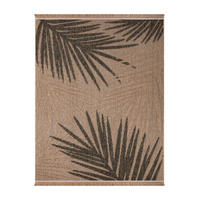 OUTDOORTEPPICH Blatt Beige 240 x 340 cm - Beige, Kunststoff (240/340cm) - TT Home