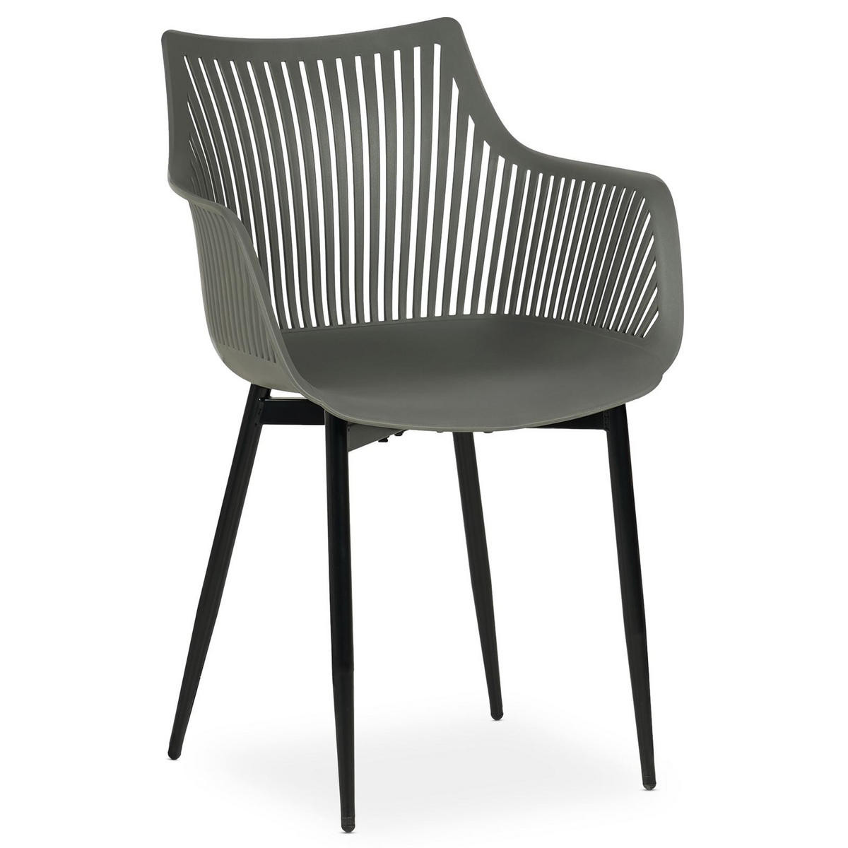 GARTENMÖBEL SET VIOLETTA - Grau, Metall - IDIMEX