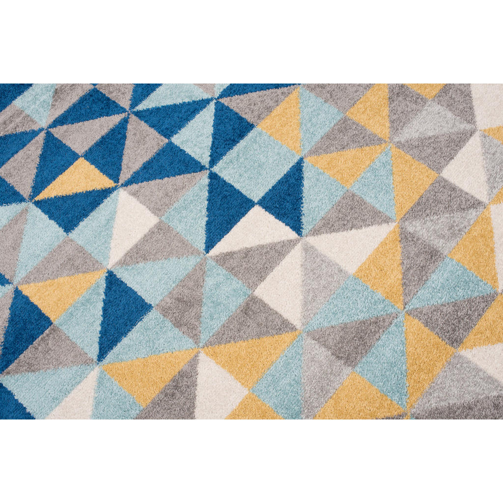 Thumbnail - Tapiso Teppich, Hellblau, Hellgelb, Kunststoff, 120x170 cm, Teppiche & Böden, Teppiche