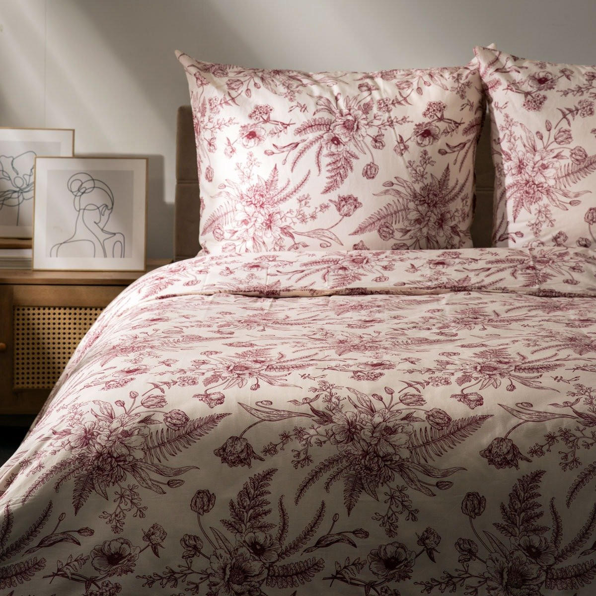 BETTWÄSCHE Kamari 140/200 cm - Multicolor, Textil (140/200cm) - Homla