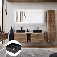 BADMÖBEL-SET 8-TLG. Puebla-56 - Braun, Holzwerkstoff (190/200/46cm) - Lomado