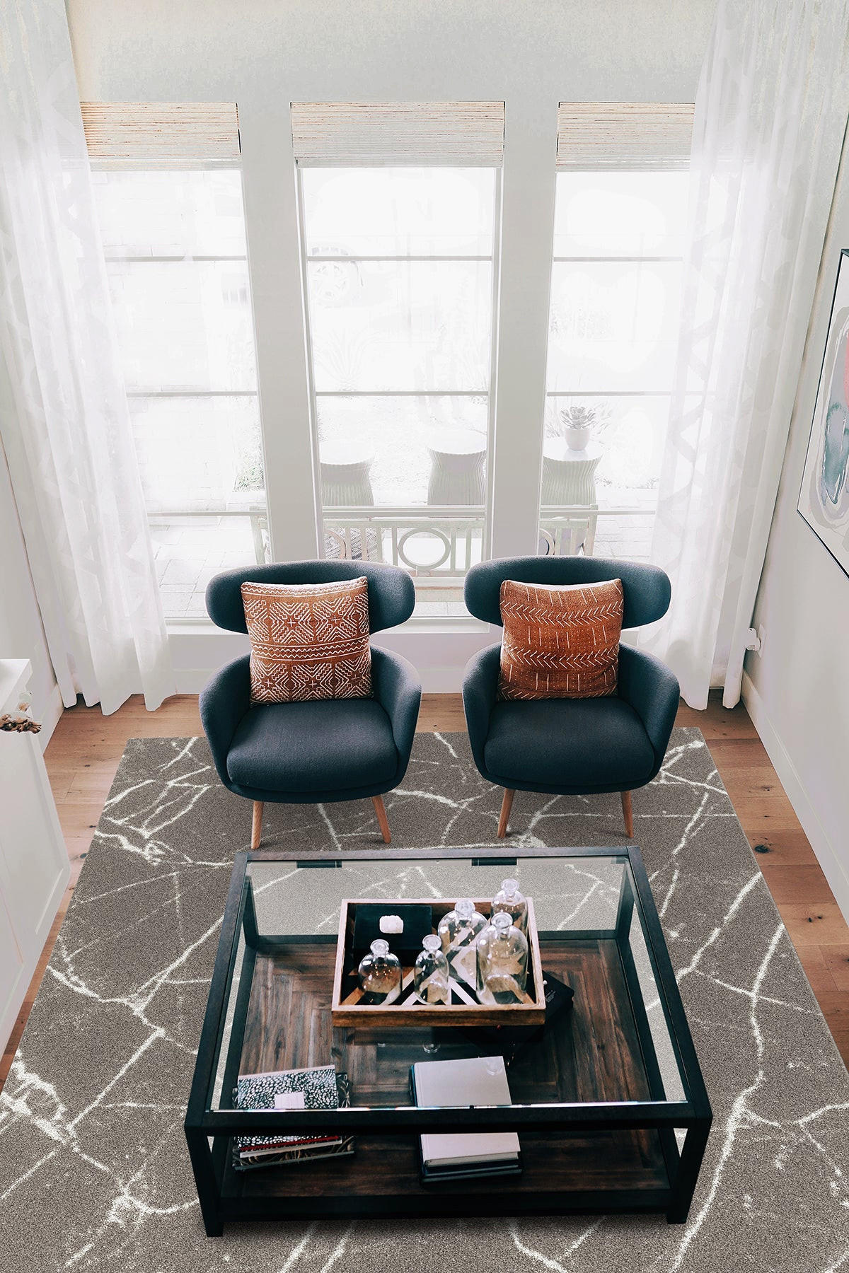 TEPPICH ultraweich designorientiert grau - Grau, Textil (160/230cm) - AFK Living