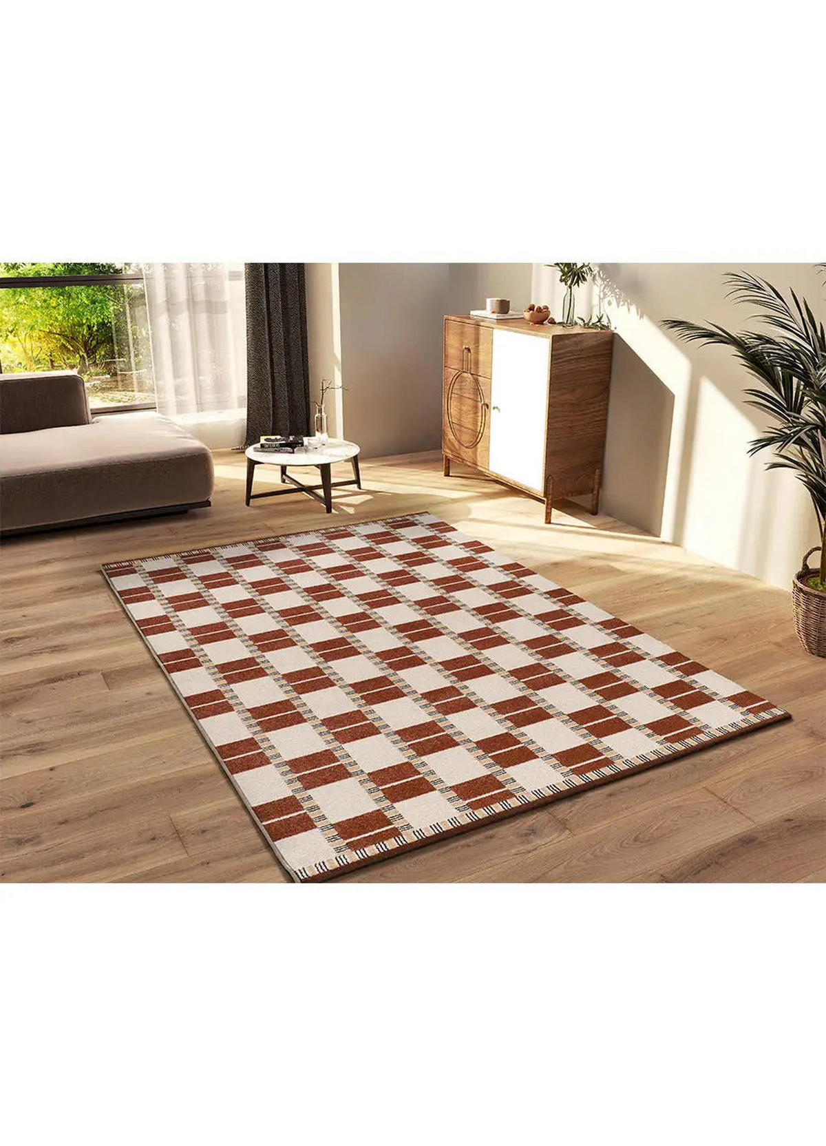 KURZFLORTEPPICH Kupfer / Beige Astra 160/230 cm - Beige/Kupferfarben, Naturmaterialien/Textil (160/230cm) - Atticgo