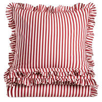 BETTWÄSCHE Trudy Baumwolle 140/200 cm - Rot, Textil (140/200cm) - Homla