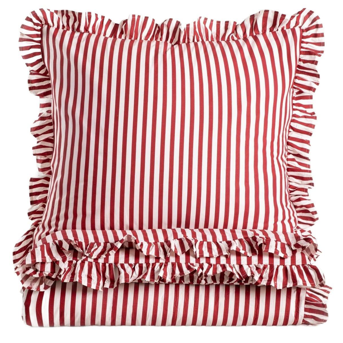BETTWÄSCHE Trudy Baumwolle 140/200 cm - Rot, Textil (140/200cm) - Homla