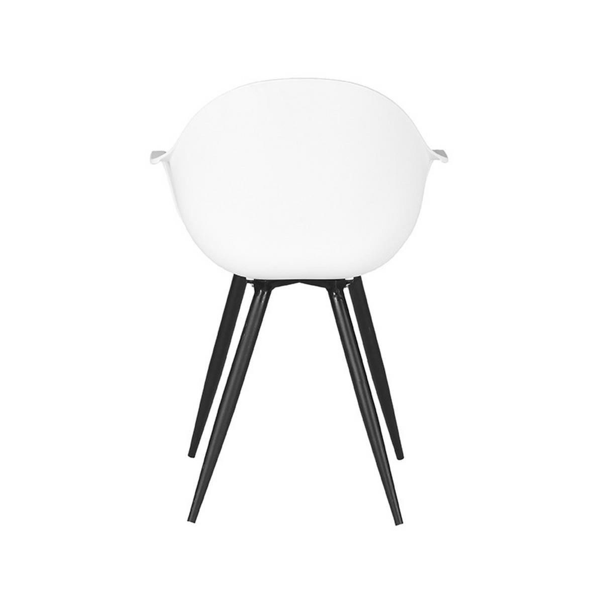 ESSZIMMERSTUHL Luca Weiß 54/58/85 cm 2er-Set - Weiß, Kunststoff (58/85/54cm) - LABEL51