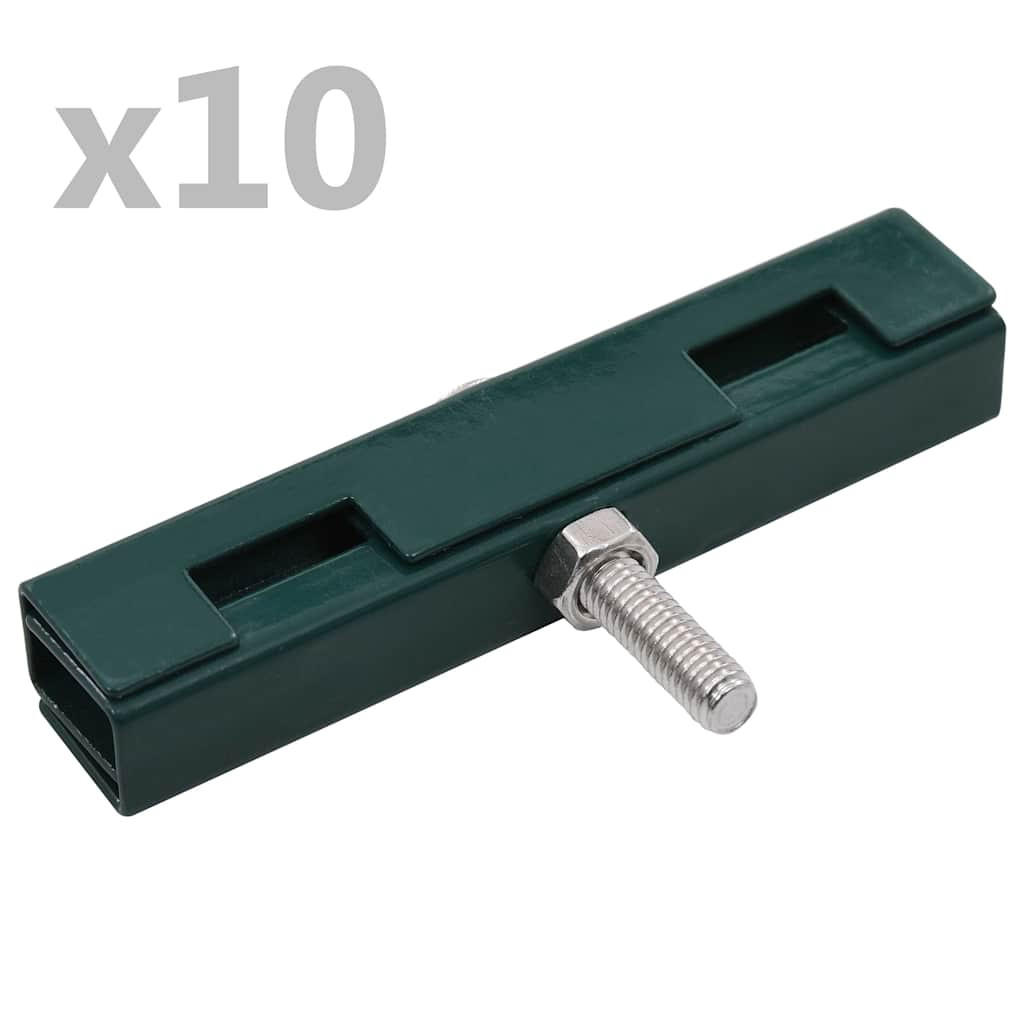 vidaXL U-Mattenverbinder Grün 1.5x1.2 cm