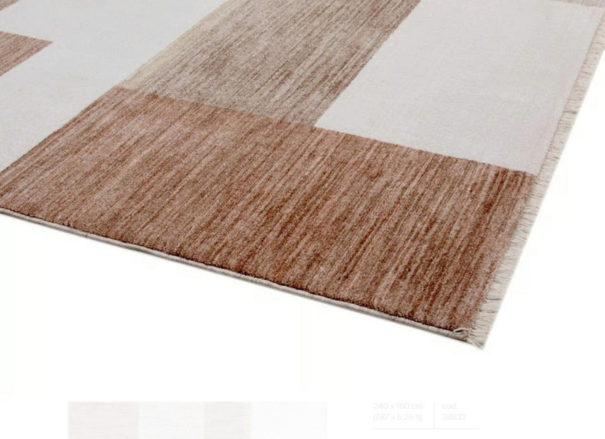 TEPPICH modern Flachgewebe MORY Rot 160 x 240 cm - Rot, Textil (160/240cm) - Novatrend