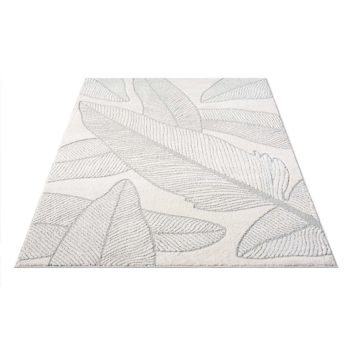 KURZFLOR-TEPPICH Lounge 0629 Grau 200x290 cm - Grau, Textil (200/290cm) - carpet city