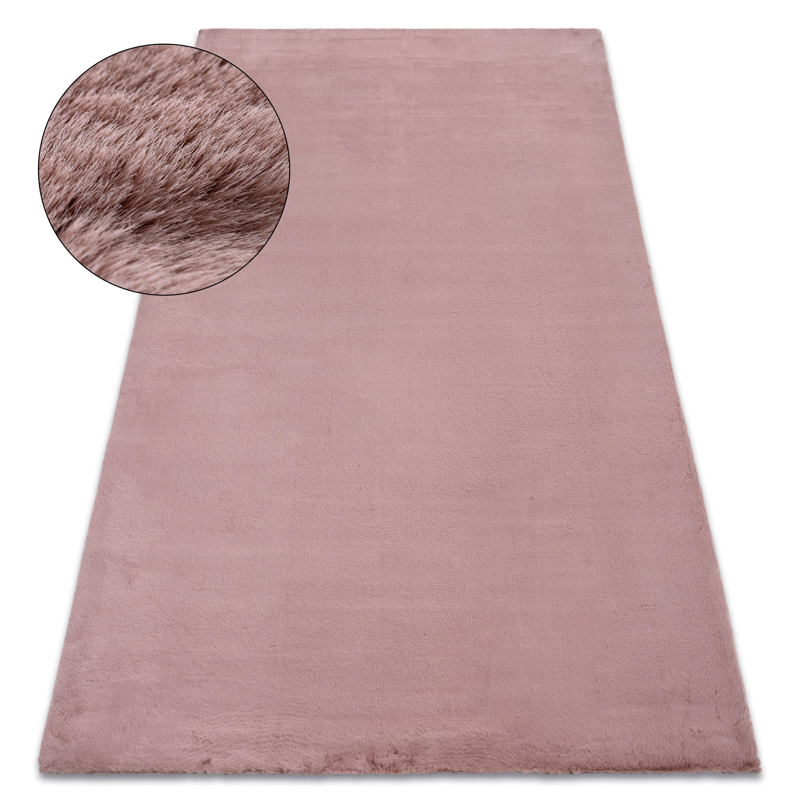 TEPPICH Bunny 120/170 cm - Pink, Textil (120/170cm) - rugsX