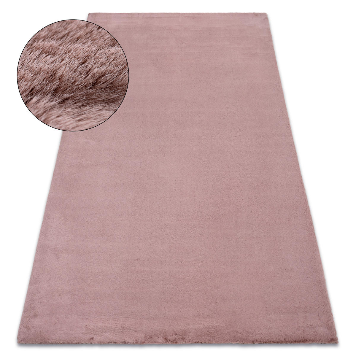 TEPPICH Bunny 120/170 cm - Pink, Textil (120/170cm) - rugsX