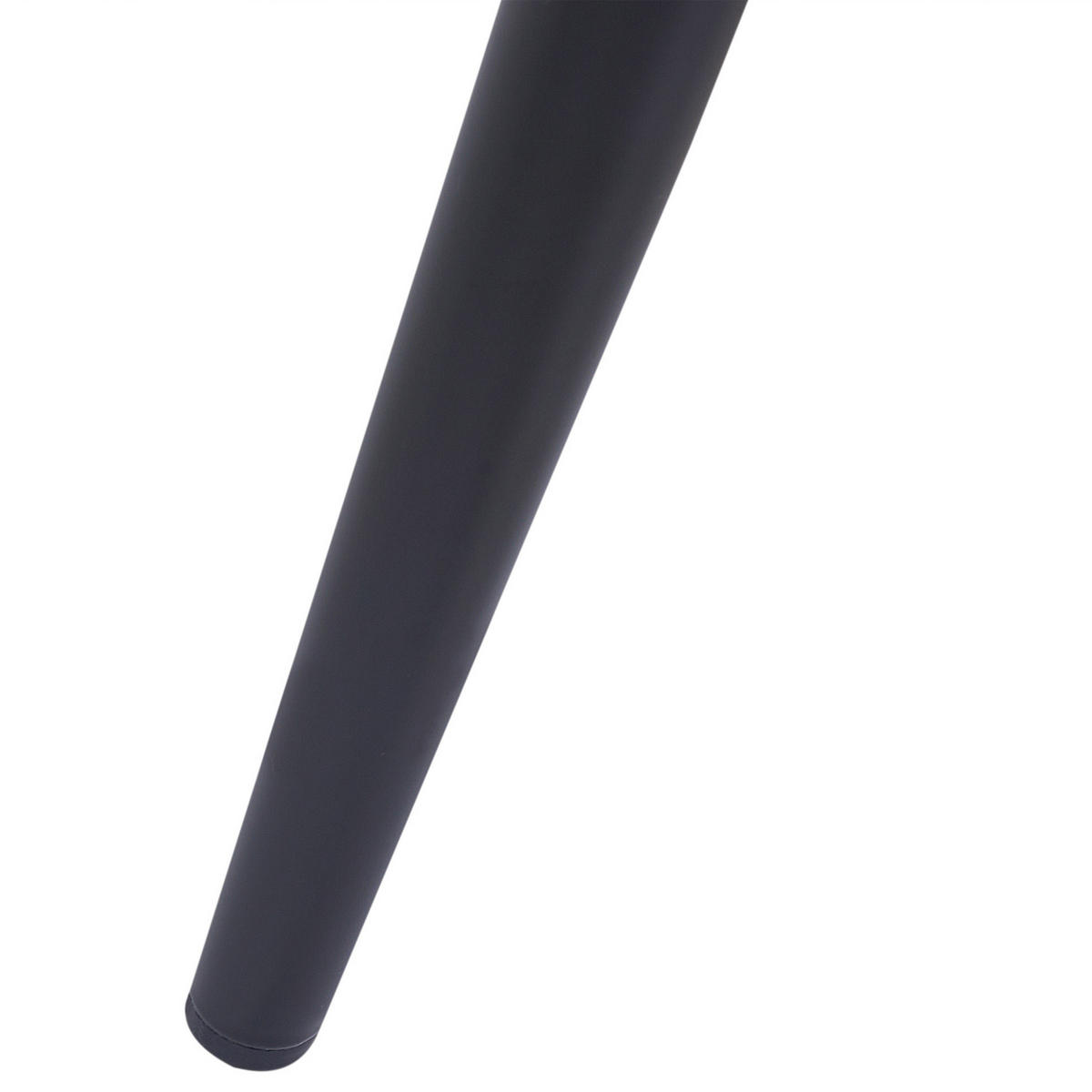 COUCHTISCH Marmor Optik weiß/schwarz 79 cm Effie - Schwarz/Weiß, Holzwerkstoff (79/61/40cm) - Beliani