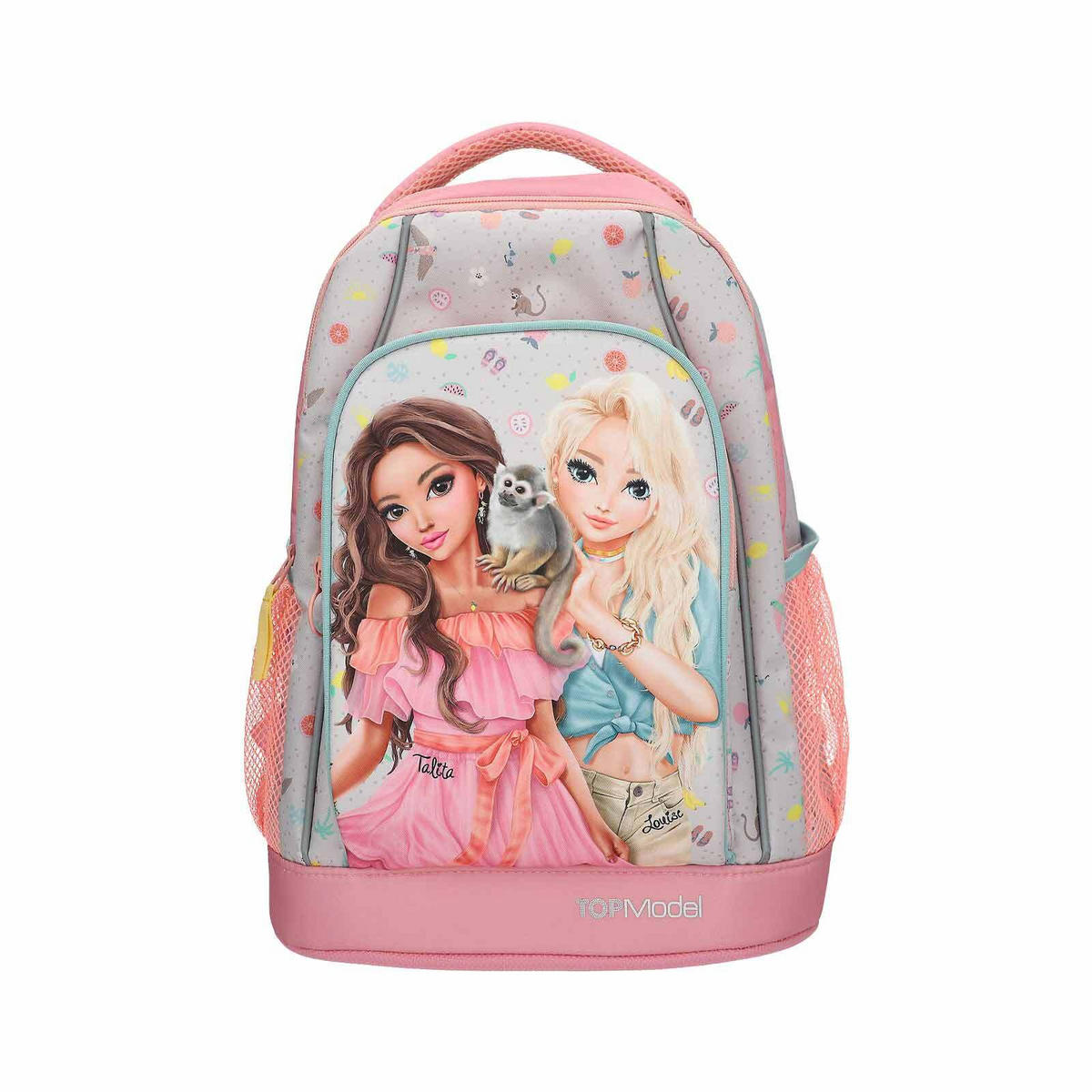 SCHULRUCKSACK JUICY TOPModel rosa 23 x 34 x 43 cm - Rosa, Textil (34/23cm) - Depesche Germany