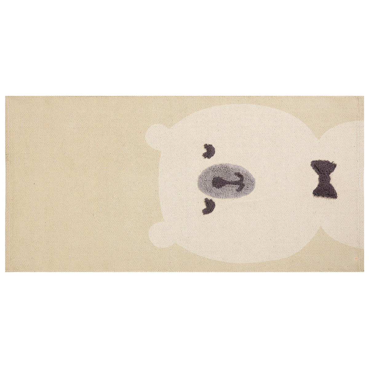 KINDERTEPPICH Simau 150/80 cm - Beige, Textil (80/150cm) - Beliani
