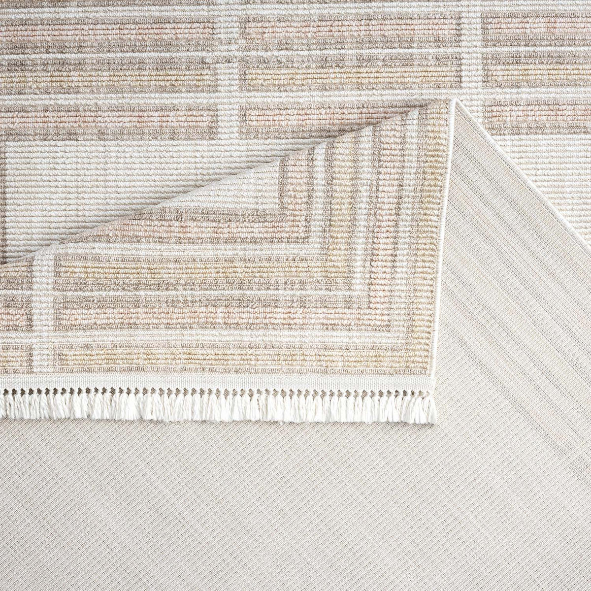 KURZFLOR-TEPPICH Clasico 9068 Rosa 160x230 cm - Rosa, Textil (160/230cm) - carpet city