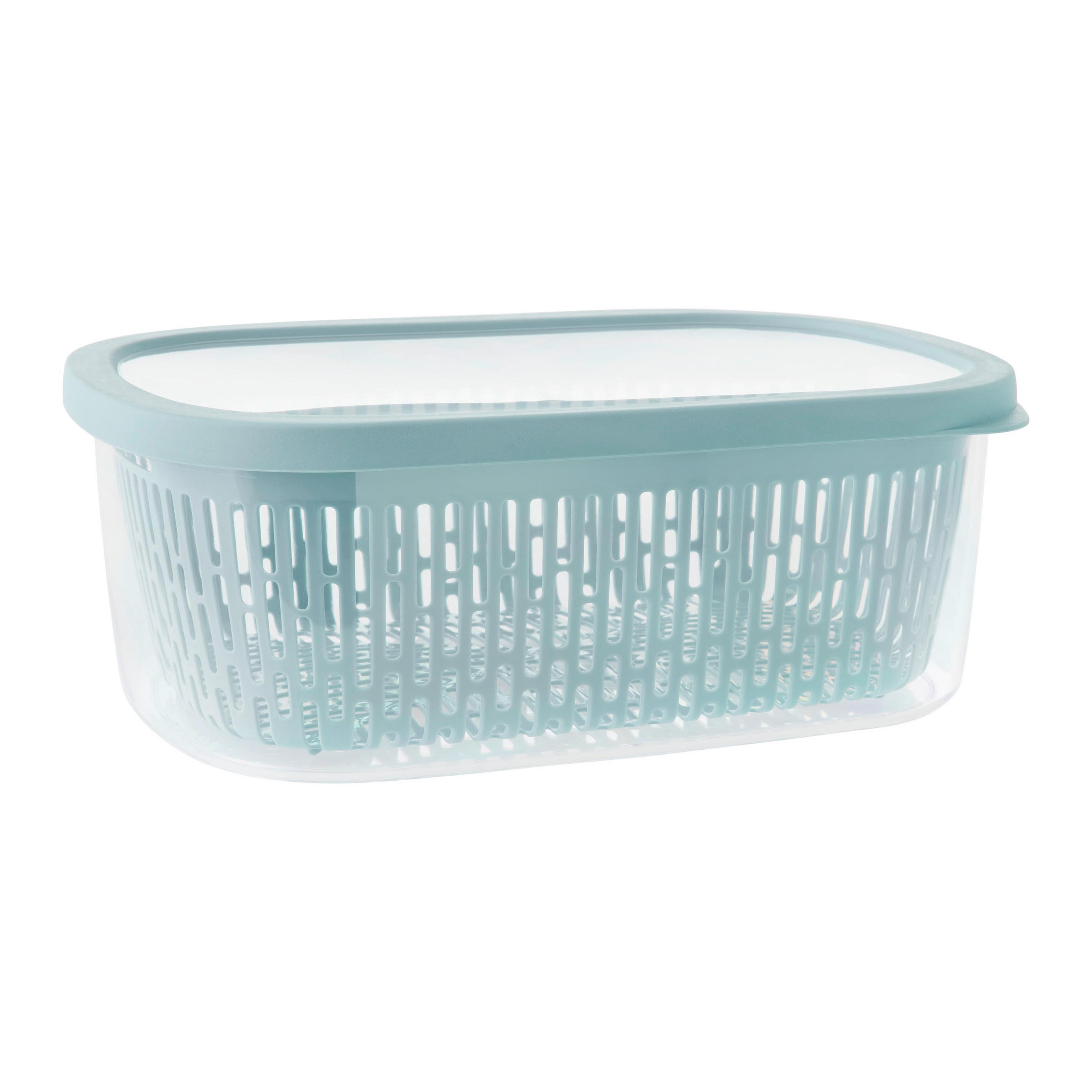 FRISCHHALTEDOSE Aroma 4 L Pastellblau - Pastellblau, Kunststoff (20.5/11/28.5cm) - Mömax