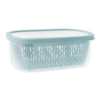 FRISCHHALTEDOSE Aroma 4 L Pastellblau - Pastellblau, Kunststoff (20.5/11/28.5cm) - Mömax