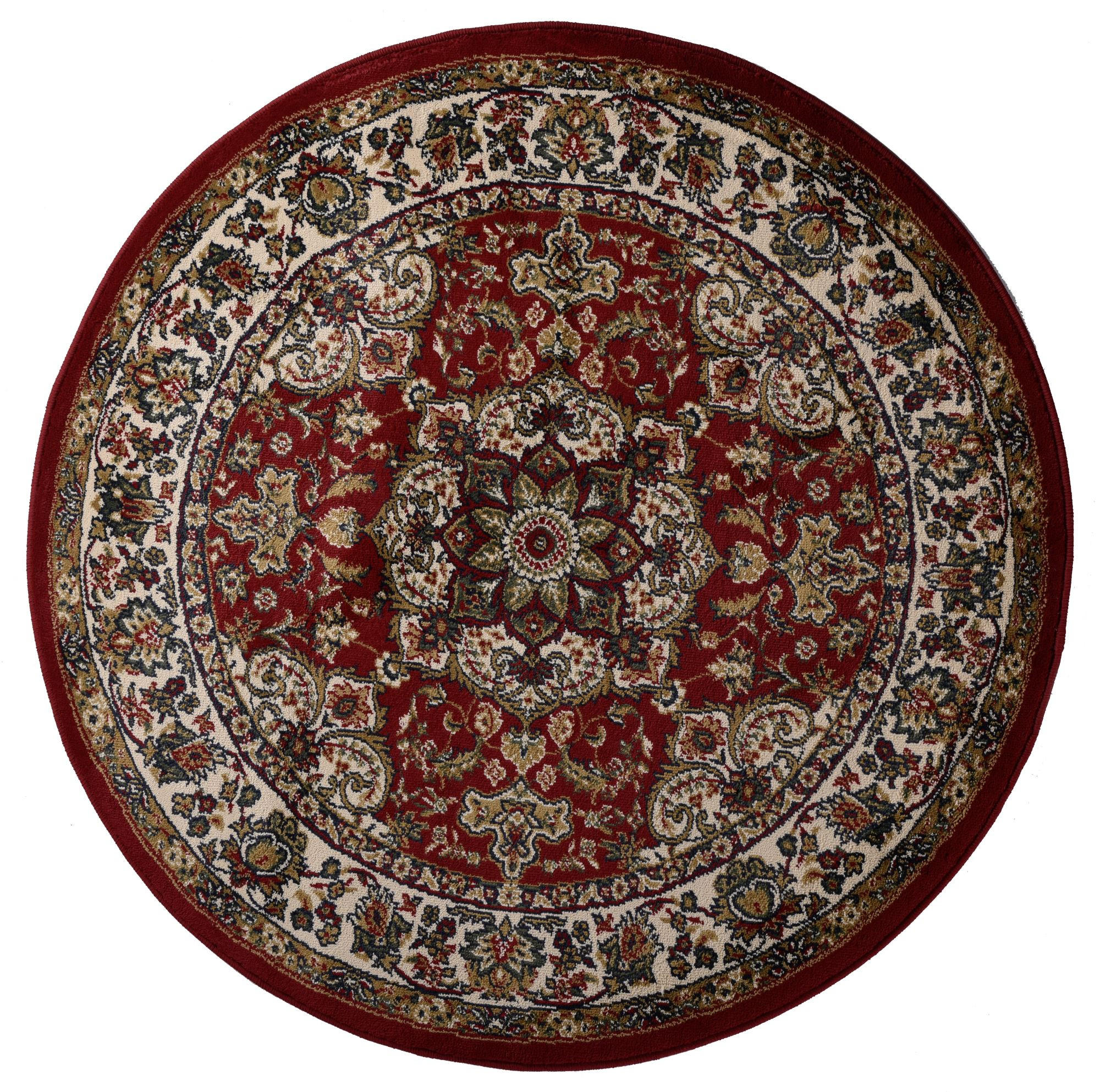 Gino Falcone Orientteppich Rot 200x200 cm
