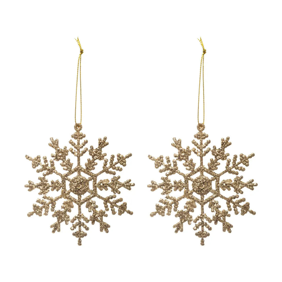 Atmosphera Createur d´interieur Weihnachtsanhänger Gold 0.2x9.5x9.5 cm