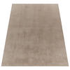 KURZFLORTEPPICH 200/200 cm Cadiz 630 - Taupe, Textil (200/200cm) - Paco Home