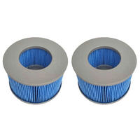 FILTERKARTUSCHE 2-teiliges Set für Whirlpool - Blau, Kunststoff (11/6/11cm)