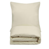 BETTWÄSCHE, 80x80 cm + 140x200 cm, 80% Baumwolle, 20% Polyester, Grau - Creme, Naturmaterialien (140/200cm) - Zollner
