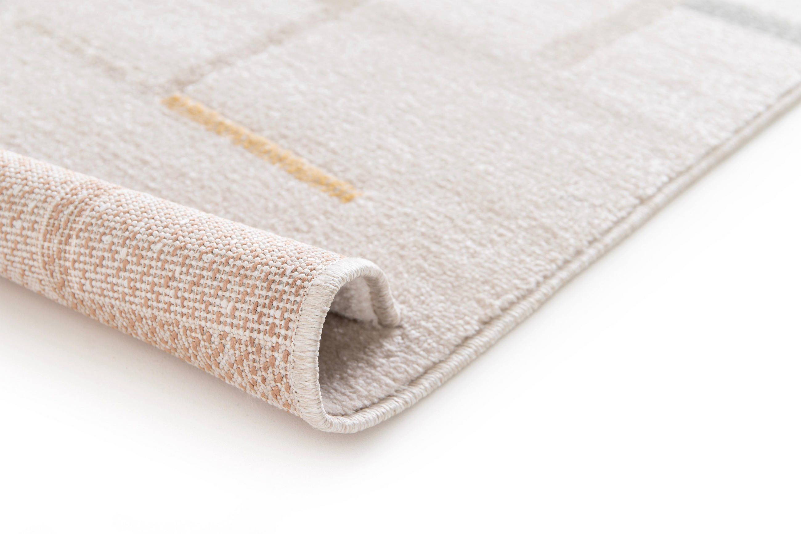WEBTEPPICH Beige Domus 120/170 cm - Beige, Naturmaterialien/Textil (120/170cm) - Atticgo
