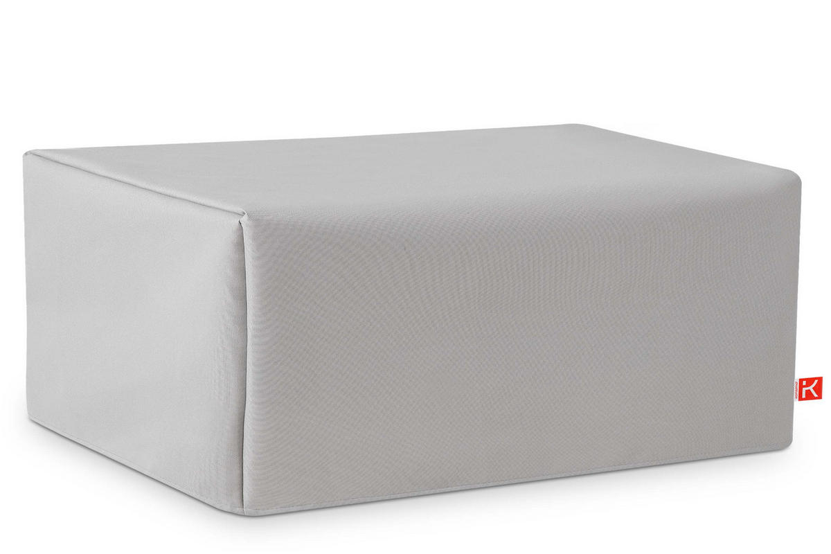 ABDECKUNG-FÜR-GARTENSOFA RAMBE für 2-Sitzer Gartensofa, robustes Material, Hellgrau - Hellgrau, Textil (152/82/62cm) - KONSIMO®