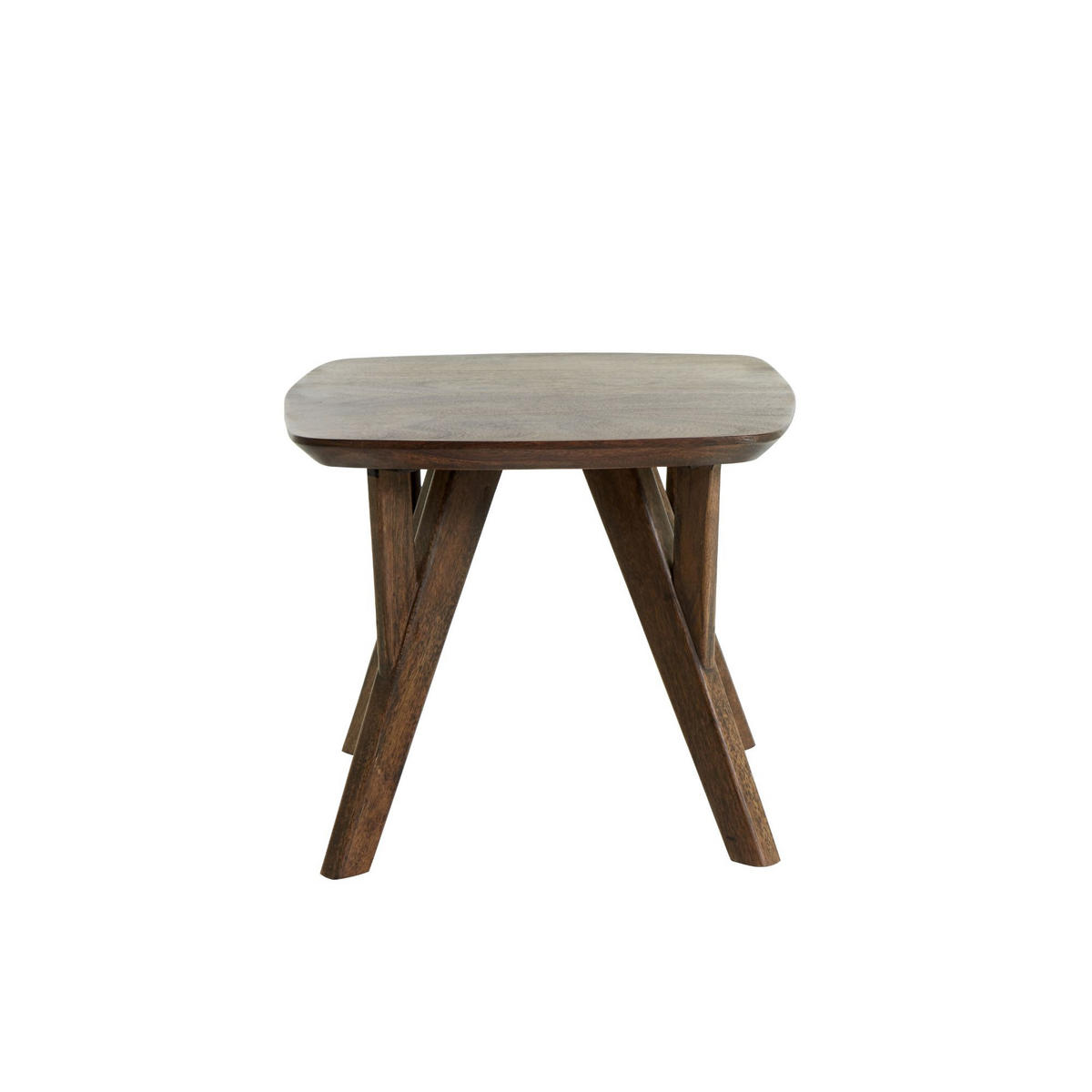 LIGHT & Living - Beistelltisch QUENZA - Ø44x36cm - Braun - Braun, Holz (44/44/36cm) - Light & Living