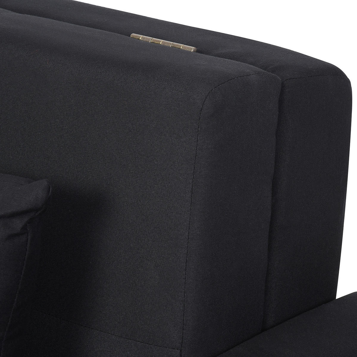 SCHLAFSOFA 2er-Sitz DE-14605 mit integriertem Stauraum Dunkelgrau - Dunkelgrau, Textil (152/81/101cm) - ComfortXL
