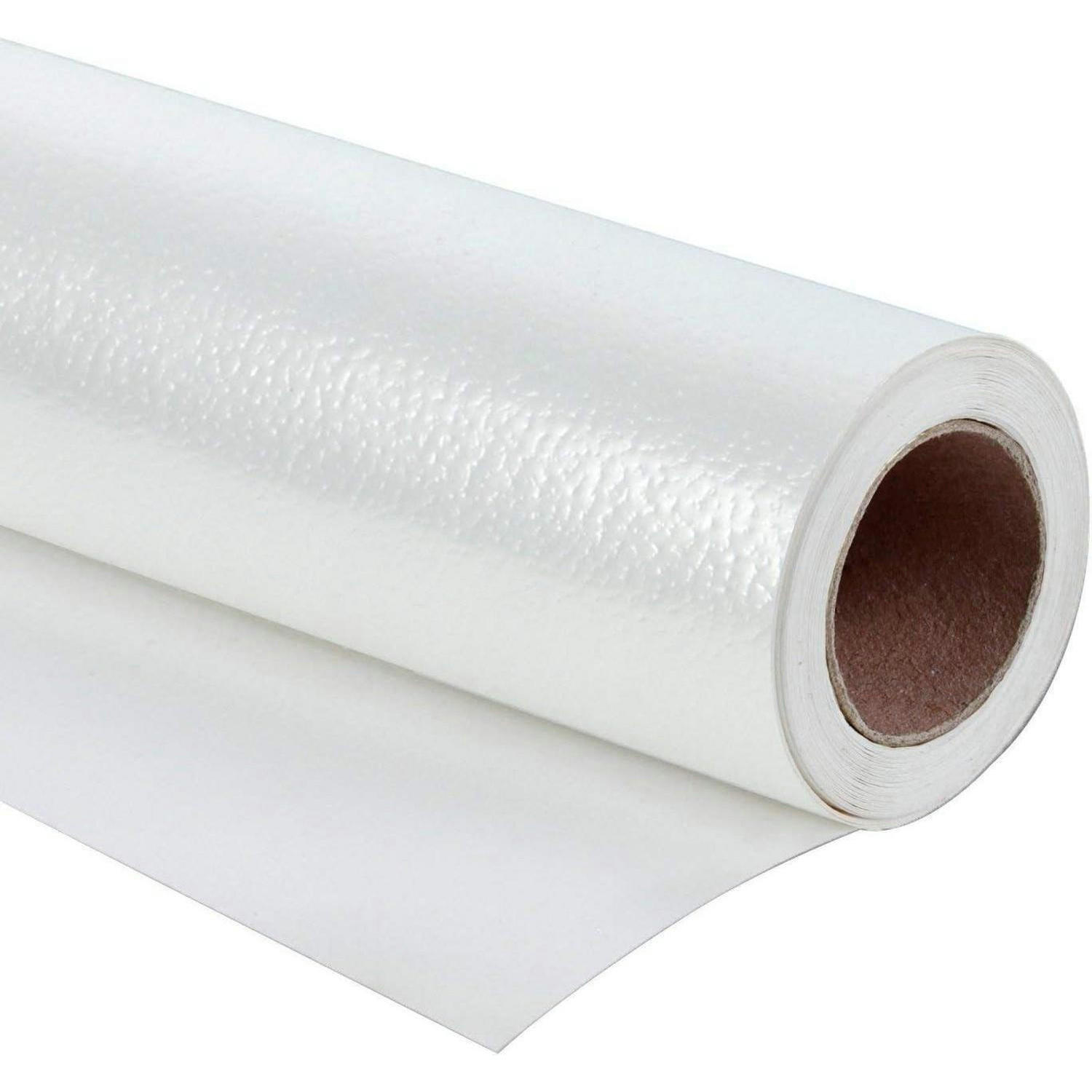 GESCHENKPAPIERROLLE Weiß 43 cm x 5 m - Weiß, Papier (4/44/4cm)