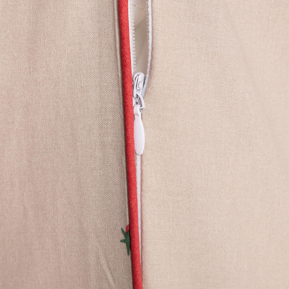 BETTWÄSCHE Fresas 140/200 cm - Beige, Textil (140/200cm) - Homla