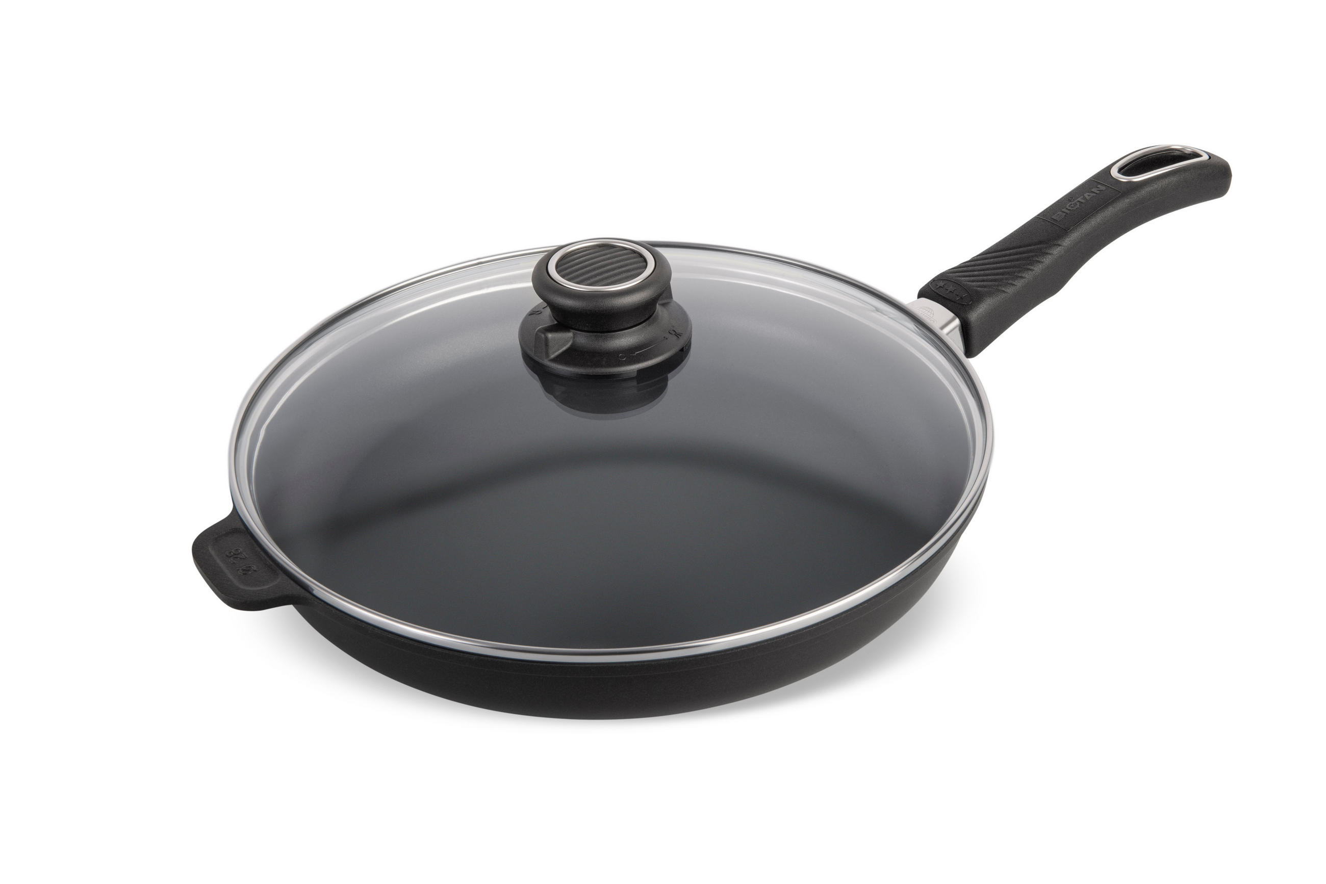 BRATPFANNE INDUKTION ⌀28cm - Schwarz, Kunststoff/Metall (28cm) - Gastrolux