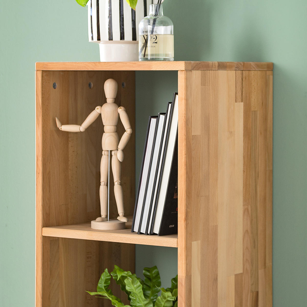 REGAL - Massivholz - Kernbuche, Holz (39/149/35cm) - home24