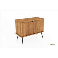 KOMMODE LINA - Wildeiche, Holz (97/72/46cm) - byoak