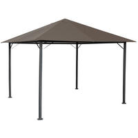 PAVILLON Nizza 3x3m Taupe - Taupe, Metall (300/263/300cm) - QUICK STAR