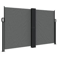 SEITENMARKISE Ausziehbar Anthrazit 140x1000 cm - Silberfarben, Metall (1000/140cm) - furnicato