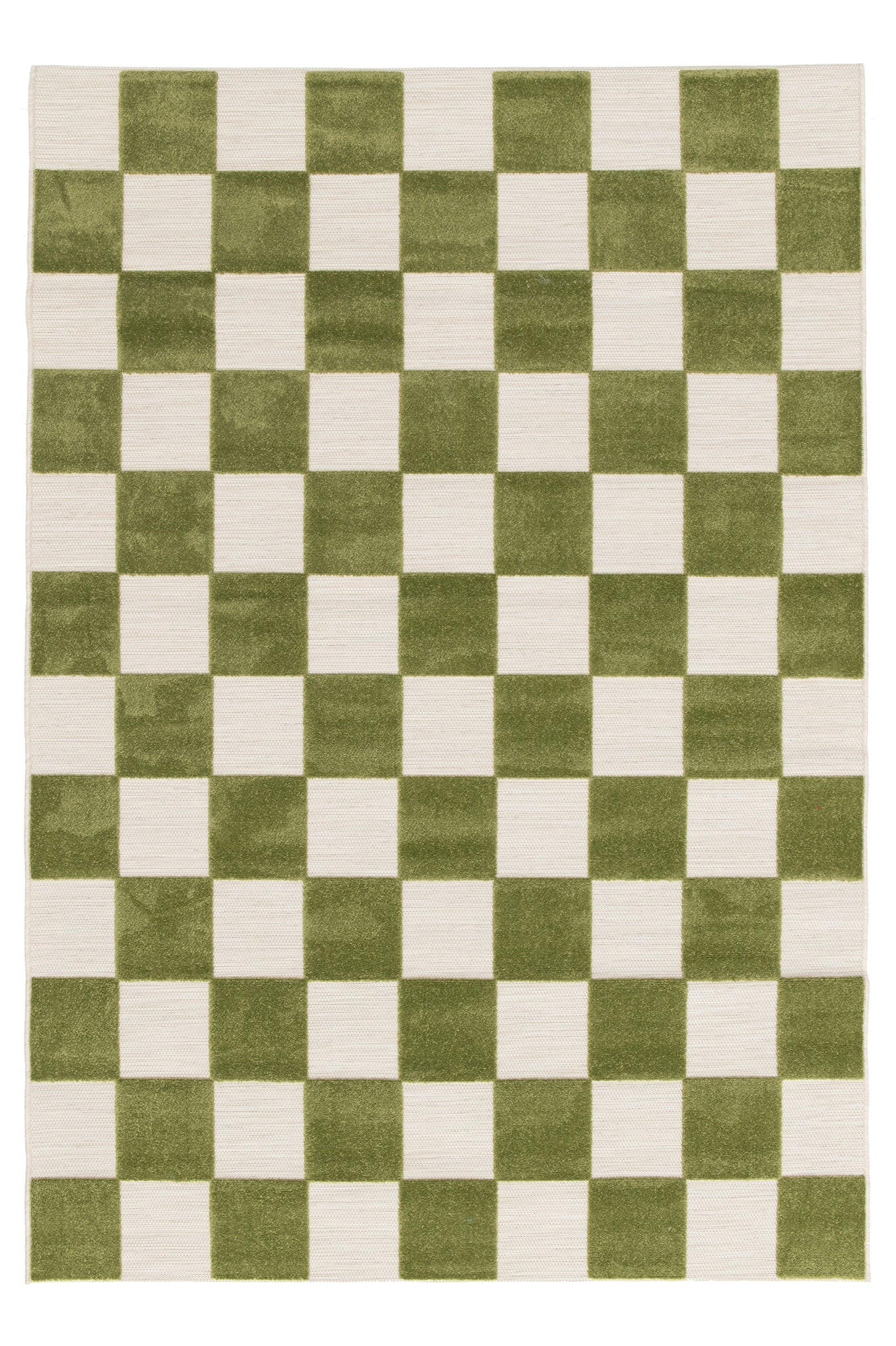 TEPPICH für Innen und Außen mit Skulptureffekt grün - Grün, Textil (120/170cm) - AFK Living