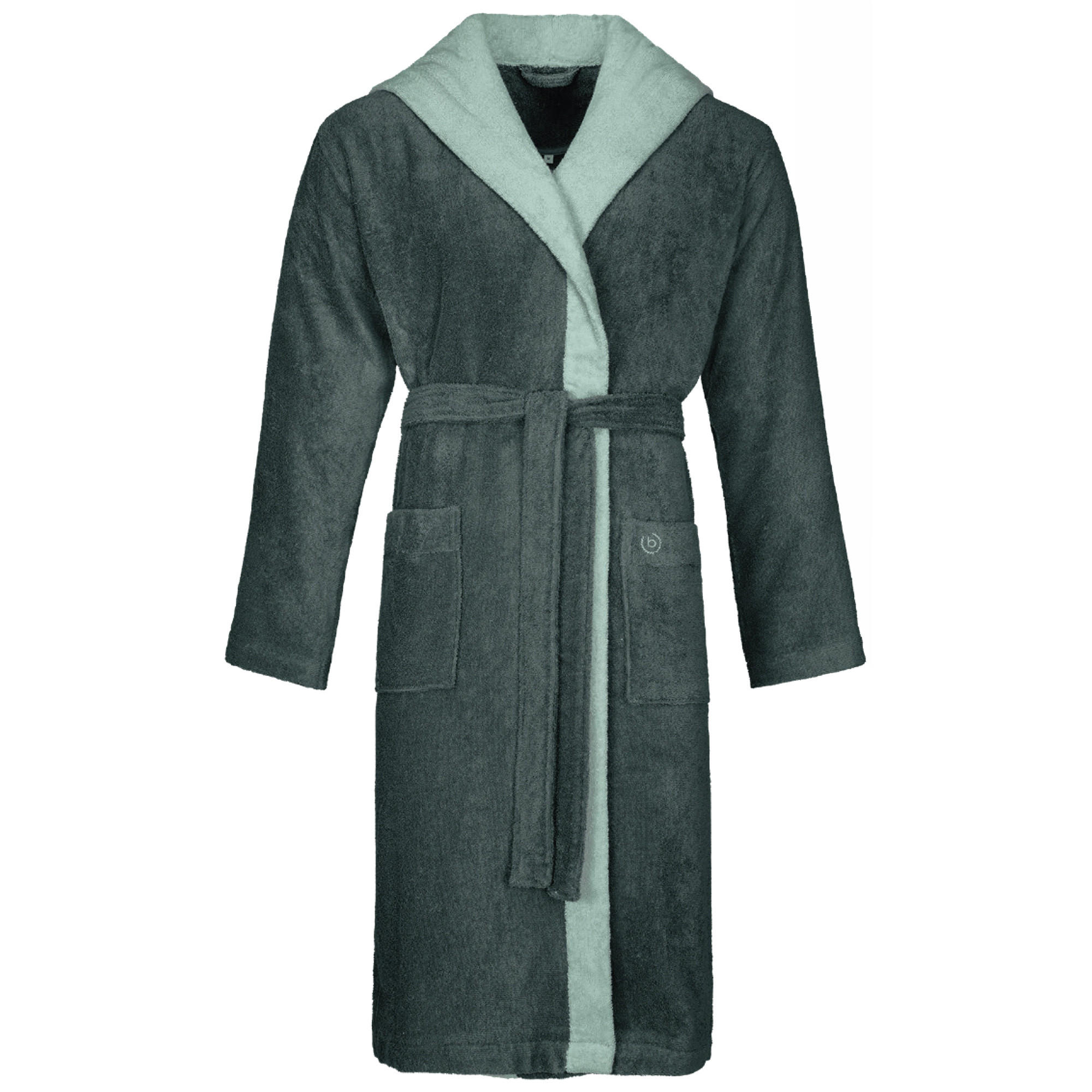 BADEMANTEL HERREN KAPUZE STEFANO SAGE - 7520 - Grün, Textil (Mnull) - Bugatti