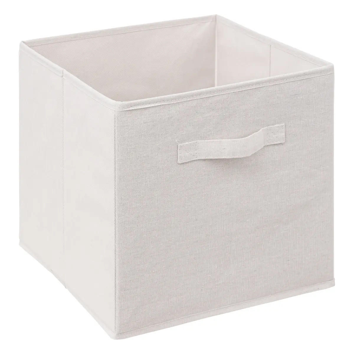 BAMBUSREGAL mit 5 Stoffkörben Tidy 35/33/144,3 cm - Beige, Naturmaterialien (33/144.3/35cm) - 5five Simply Smart
